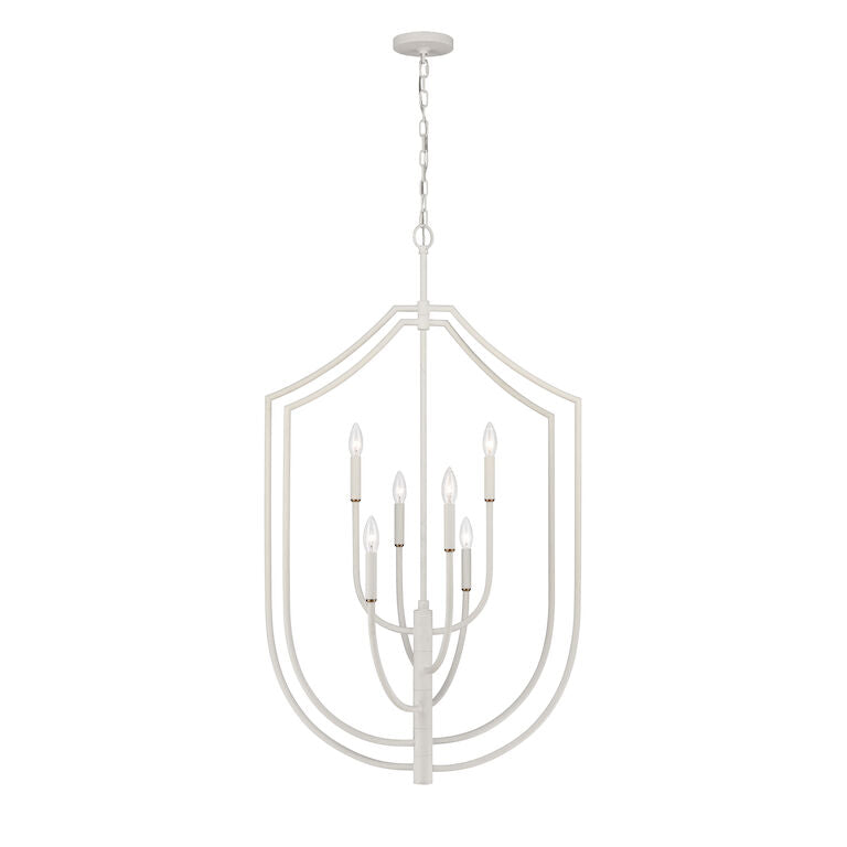 CONTINUANCE 26'' WIDE 6-LIGHT PENDANT ALSO AVAILABLE IN CHARCOAL
