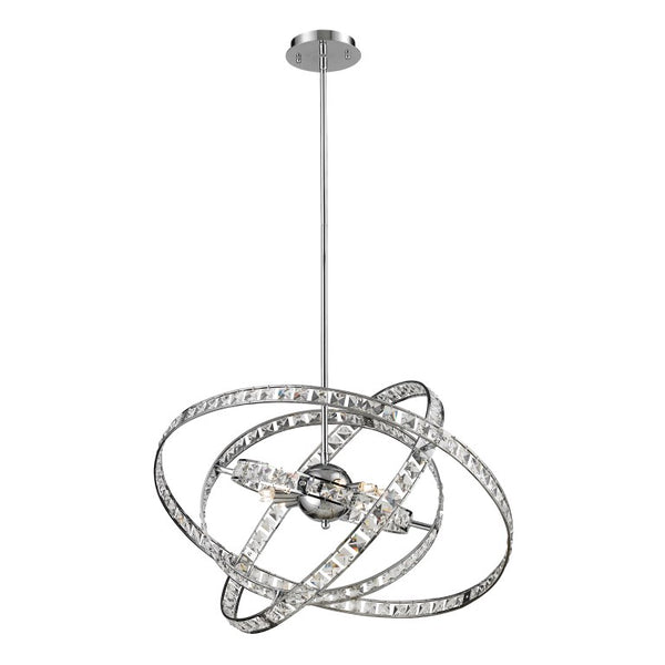 SATURN 24'' WIDE 6-LIGHT CHANDELIER--CALL OR TEXT 270-943-9392 FOR AVAILABILITY