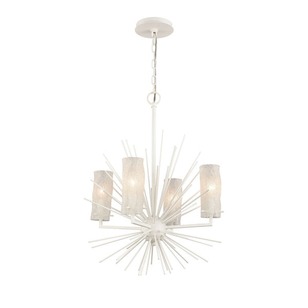 SEA URCHIN 20'' WIDE 4-LIGHT CHANDELIER