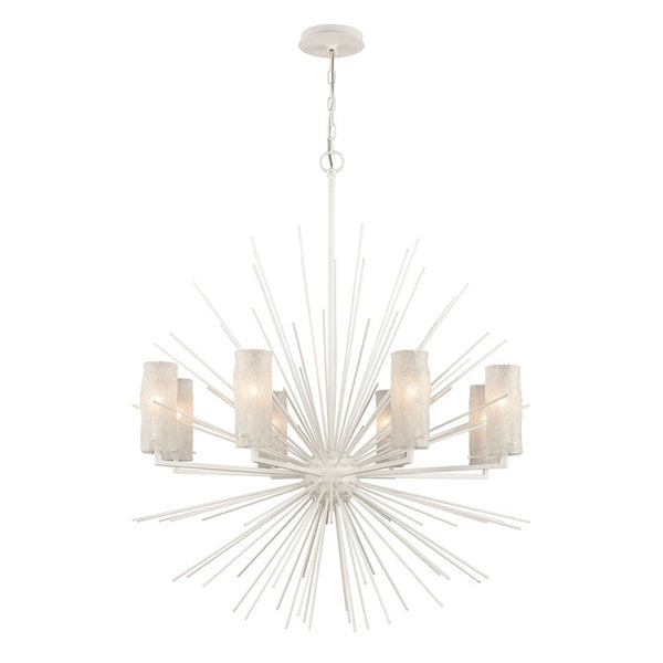 SEA URCHIN 34'' WIDE 8-LIGHT CHANDELIER