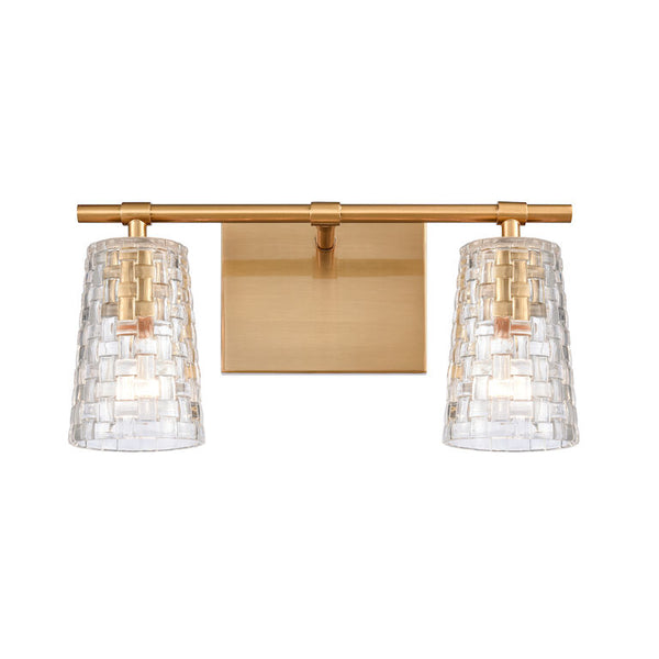 LIGHTWEAVE 15'' WIDE 2-LIGHT VANITY LIGHT