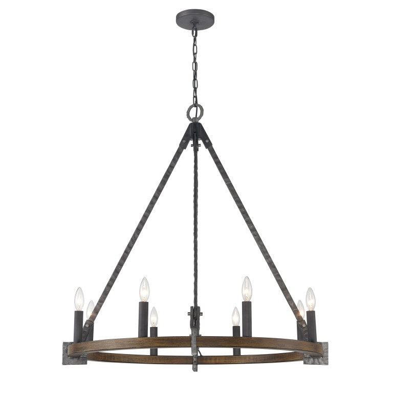 HARWELL 34.5'' WIDE 8-LIGHT CHANDELIER---CALL OR TEXT 270-943-9392 FOR AVAILABILITY