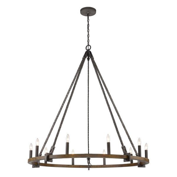 HARWELL 49.5'' WIDE 10-LIGHT CHANDELIER---CALL OR TEXT 270-943-9392 FOR AVAILABILITY