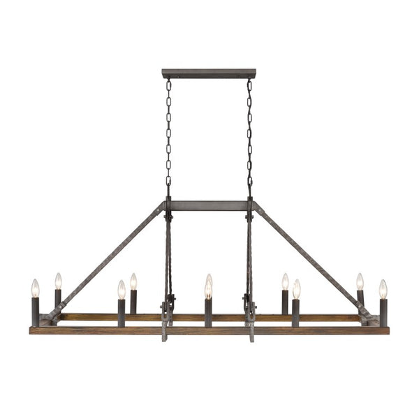 HARWELL 56'' WIDE 10-LIGHT ISLAND CHANDELIER---CALL OR TEXT 270-943-9392 FOR AVAILABILITY