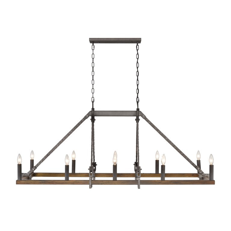 HARWELL 56'' WIDE 10-LIGHT ISLAND CHANDELIER---CALL OR TEXT 270-943-9392 FOR AVAILABILITY