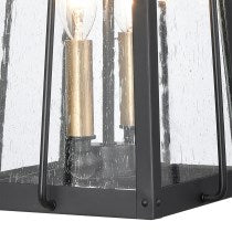 KIRKDALE 9'' WIDE 2-LIGHT OUTDOOR PENDANT ALSO AVAILABLE IN VINTAGE BRASS - King Luxury Lighting