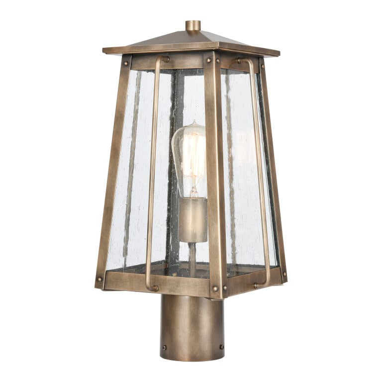KIRKDALE 17'' HIGH 2-LIGHT OUTDOOR POST LIGHT ALSO AVAILABLE IN VINTAGE BRASS - King Luxury Lighting