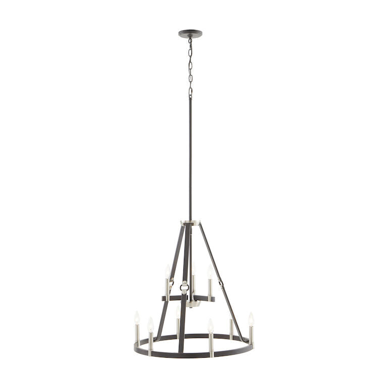 ARMSTRONG GROVE 25'' WIDE 9-LIGHT CHANDELIER