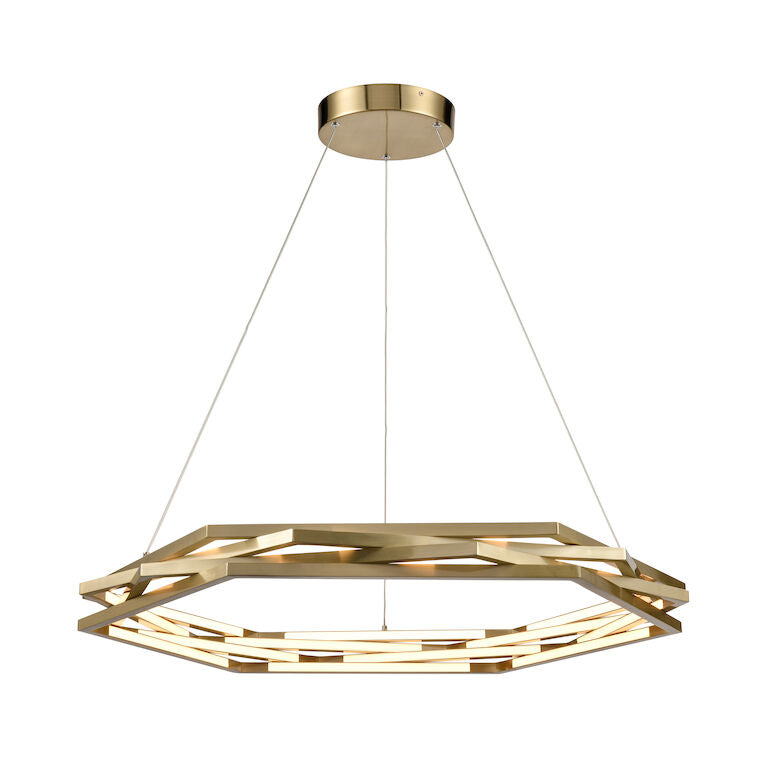 CATANA 32'' WIDE LED PENDANT---ALSO AVAILABLE IN BRONZE @$2067.70