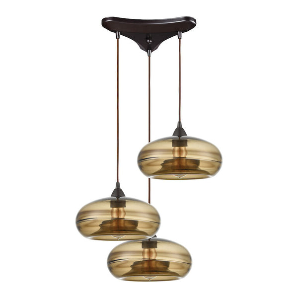 HAZELTON CONFIGURABLE TRIANGULAR MULTI PENDANT---CALL OR TEXT 270-943-9392 FOR AVAILABILITY - King Luxury Lighting