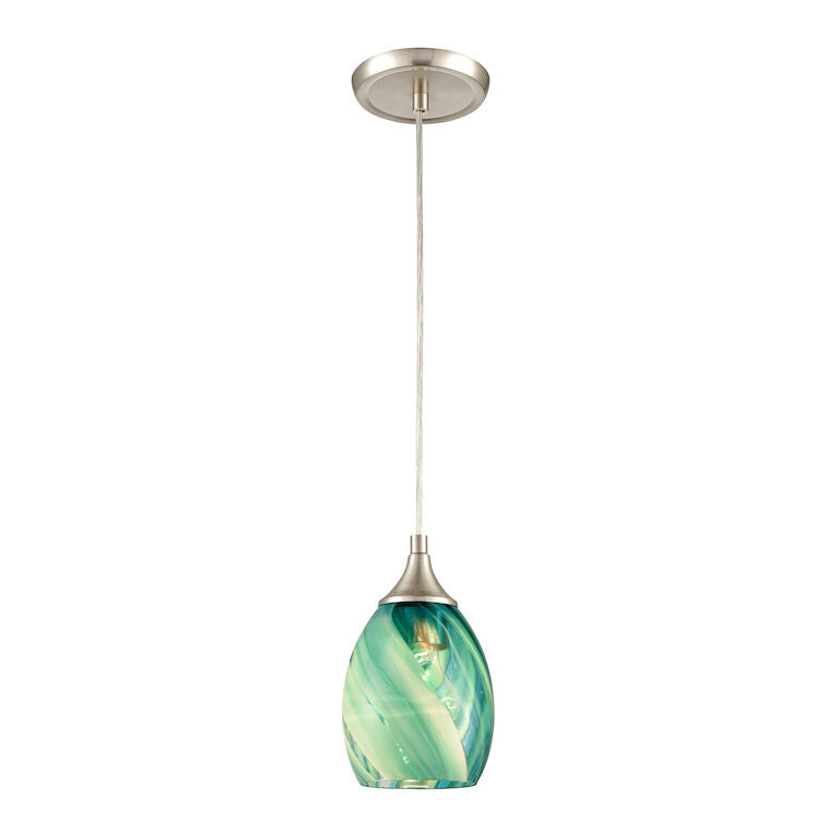 CARESS 5'' WIDE 1-LIGHT MINI PENDANT---CALL OR TEXT 270-943-9392 FOR AVAILABILITY