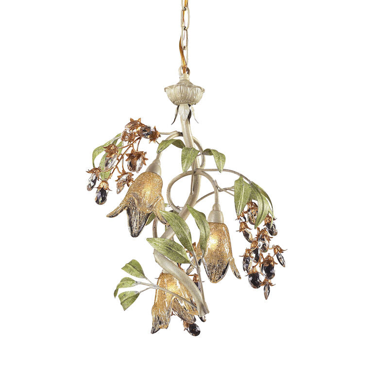 HUARCO 16'' WIDE 3-LIGHT CHANDELIER---CALL OR TEXT 270-943-9392 FOR AVAILABILITY