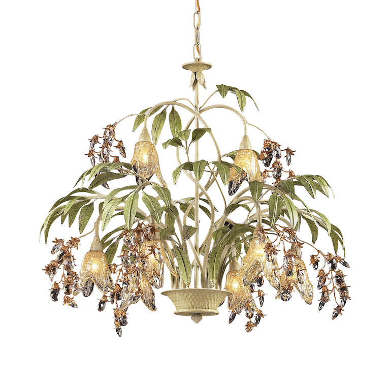 HUARCO 28'' WIDE 8-LIGHT CHANDELIER---CALL OR TEXT 270-943-9392 FOR AVAILABILITY