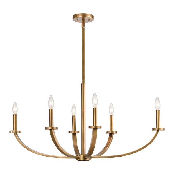 ERINDALE 36'' WIDE 6-LIGHT LINEAR CHANDELIER