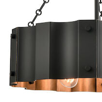 CLAUSTEN 21'' WIDE 4-LIGHT BLACK CHANDELIER---CALL OR TEXT 270-943-9392 FOR AVAILABILITY