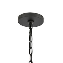 CLAUSTEN 21'' WIDE 4-LIGHT BLACK CHANDELIER---CALL OR TEXT 270-943-9392 FOR AVAILABILITY
