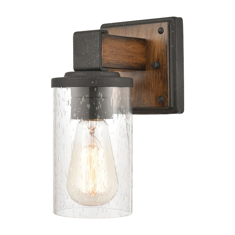 CRENSHAW 9'' HIGH 1-LIGHT SCONCE ALSO AVAILABLE IN ANVIL IRON