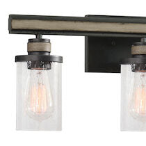 BEAUFORT 23'' WIDE 3-LIGHT VANITY LIGHT