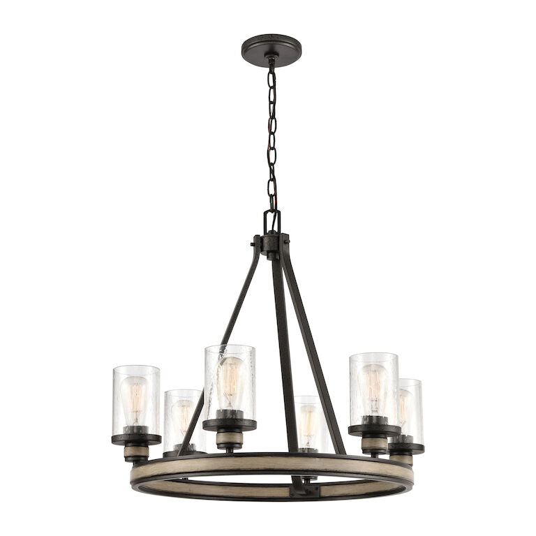 BEAUFORT 24'' WIDE 6-LIGHT CHANDELIER