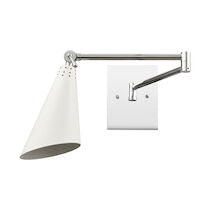CALDER 9'' HIGH 1-LIGHT SCONCE ALSO AVAILABLE IN NATURAL