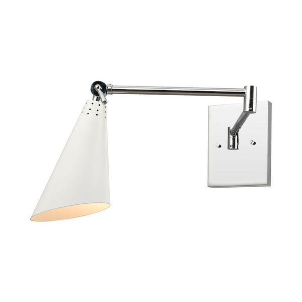 CALDER 9'' HIGH 1-LIGHT SCONCE ALSO AVAILABLE IN NATURAL