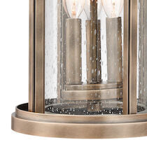 BRISON 18'' HIGH 3-LIGHT OUTDOOR SCONCE ALSO AVAILABLE IN VINTAGE BRASS