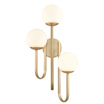 CAROLINE 28'' HIGH 3-LIGHT LEFT SCONCE