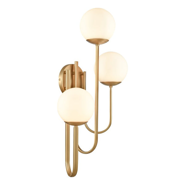 CAROLINE 28'' HIGH 3-LIGHT LEFT SCONCE