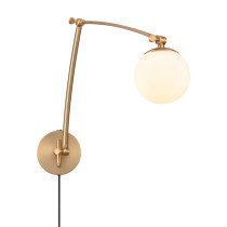 CAROLINE 19'' HIGH 1-LIGHT SWINGARM SCONCE