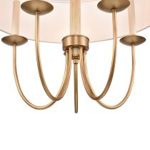 NEVILLE 23'' WIDE 5-LIGHT CHANDELIER ALSO AVAILABLE IN NATURAL BRASS