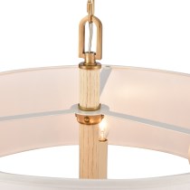 NEVILLE 23'' WIDE 5-LIGHT CHANDELIER ALSO AVAILABLE IN NATURAL BRASS