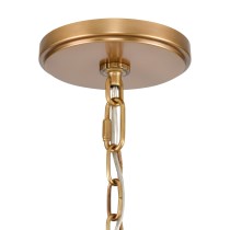 NEVILLE 34'' WIDE 12-LIGHT CHANDELIER ALSO AVAILABLE IN NATURAL BRASS