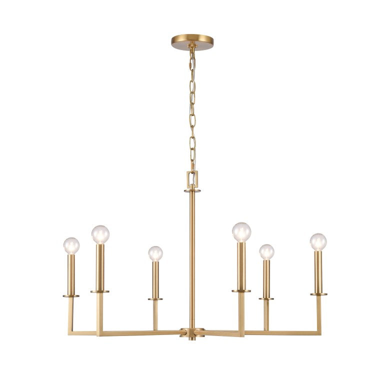 DUNNE 30'' WIDE 6-LIGHT ISLAND CHANDELIER---CALL OR TEXT 270-943-9392 FOR AVAILABILITY