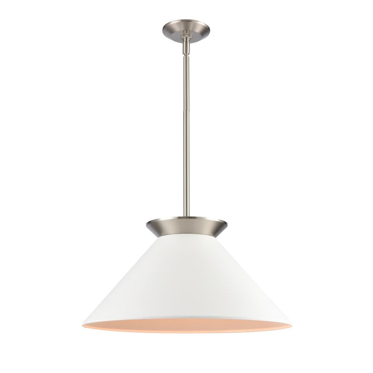 CAVENDISH 20'' WIDE 1-LIGHT PENDANT ALSO AVAILABLE IN BRUSHED NICKEL