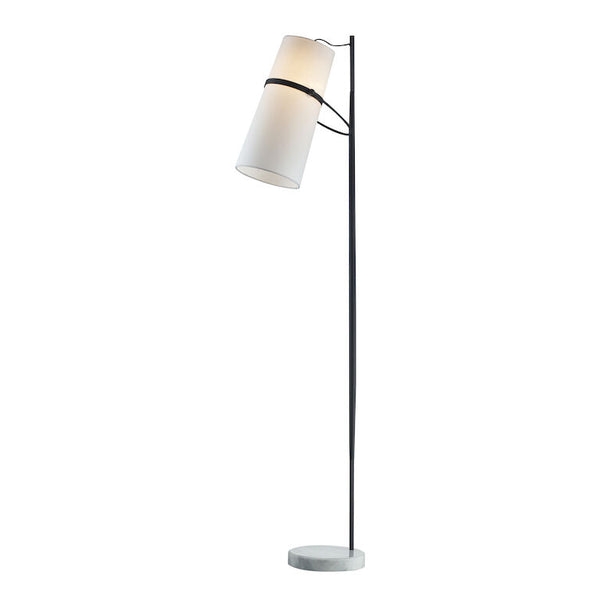 BANDED SHADE 70'' HIGH 1-LIGHT FLOOR LAMP ALSO AVAILABLE WITH LED @ $516.68---CALL OR TEXT 270-943-9392 FOR AVAILABILITY - King Luxury Lighting