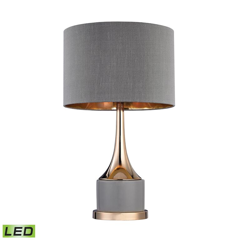 CONE NECK 18.5'' HIGH 1-LIGHT TABLE LAMP ALSO AVAILABLE WITH LED @$226.18