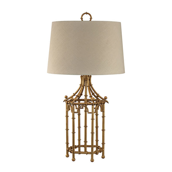 BAMBOO BIRDCAGE 32.25'' HIGH 1-LIGHT TABLE LAMP ALSO AVAILABLE WITH LED #$537.42---CALL OR TEXT FOR AVAILABILITY