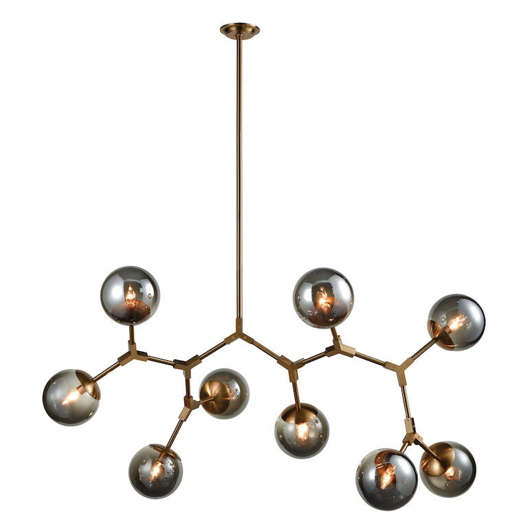 SYNAPSE 60'' WIDE 9-LIGHT ISLAND CHANDELIER---CALL OR TEXT 270-943-9392 FOR AVAILABILITY