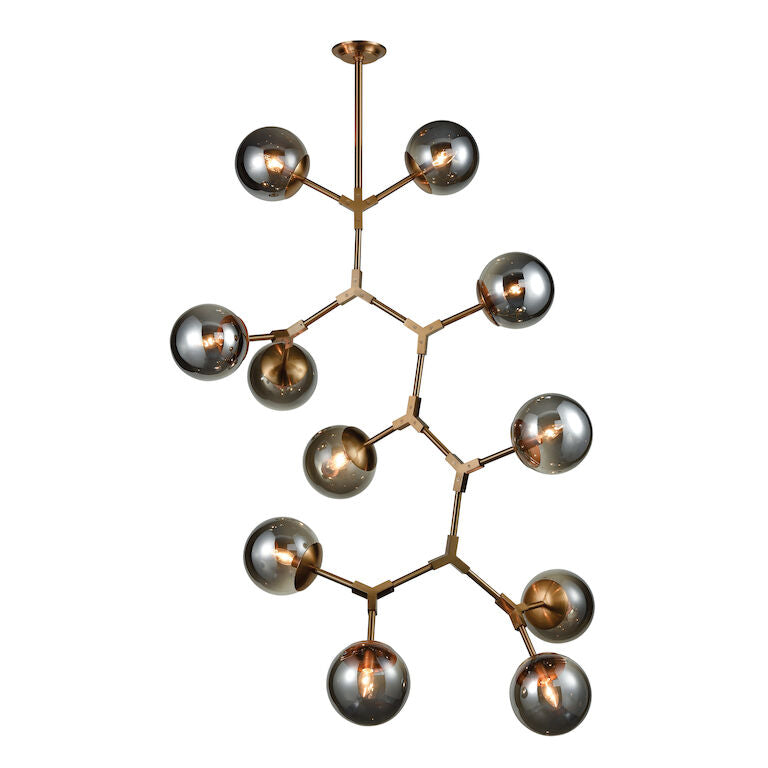 SYNAPSE 35'' WIDE 11-LIGHT CHANDELIER---CALL OR TEXT 270-943-9392 FOR AVAILABILITY