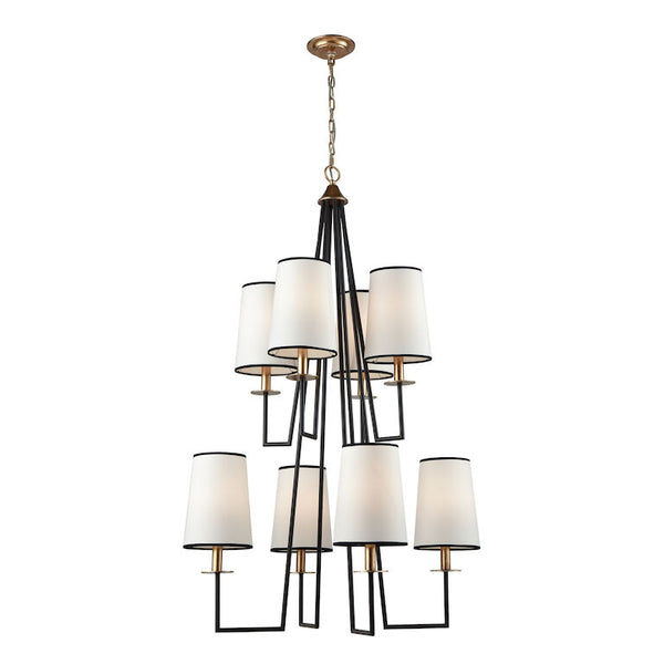 NICO 30'' WIDE 8-LIGHT CHANDELIER