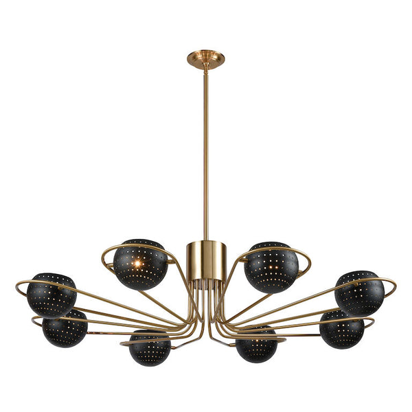 SCARAB 47'' WIDE 8-LIGHT CHANDELIER