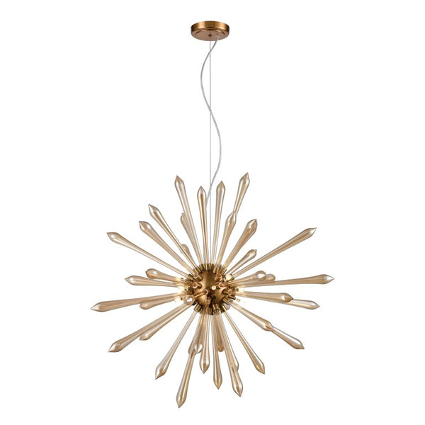 SPIRITUS 28'' WIDE 13-LIGHT CHANDELIER ALSO AVAILABLE IN AMBER