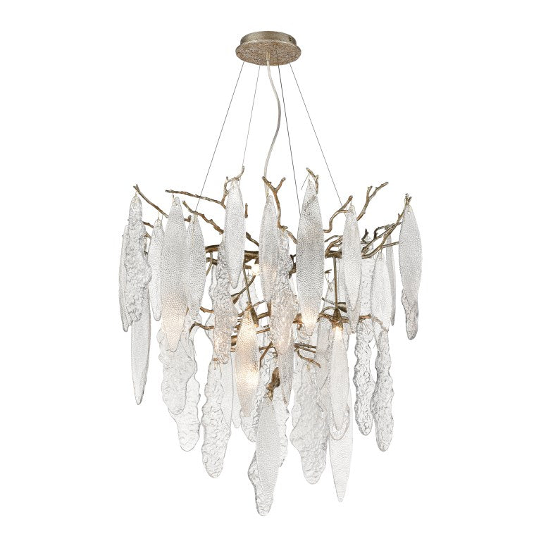 THE SHRUB DOWN 32'' WIDE 3-LIGHT CHANDELIER---CALL OR TEXT 270-943-9392 FOR AVAILABILITY