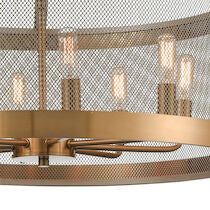 LINE IN THE SAND 24'' WIDE 8-LIGHT PENDANT---CALL OR TEXT 270-943-9392 FOR AVAILABILITY