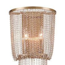 GOLDEN THREAD 46'' HIGH 2-LIGHT SCONCE