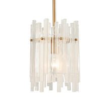 BRINICLE 8'' WIDE 1-LIGHT MINI PENDANT---CALL OR TEXT 270-943-9392 FOR AVAILABILITY