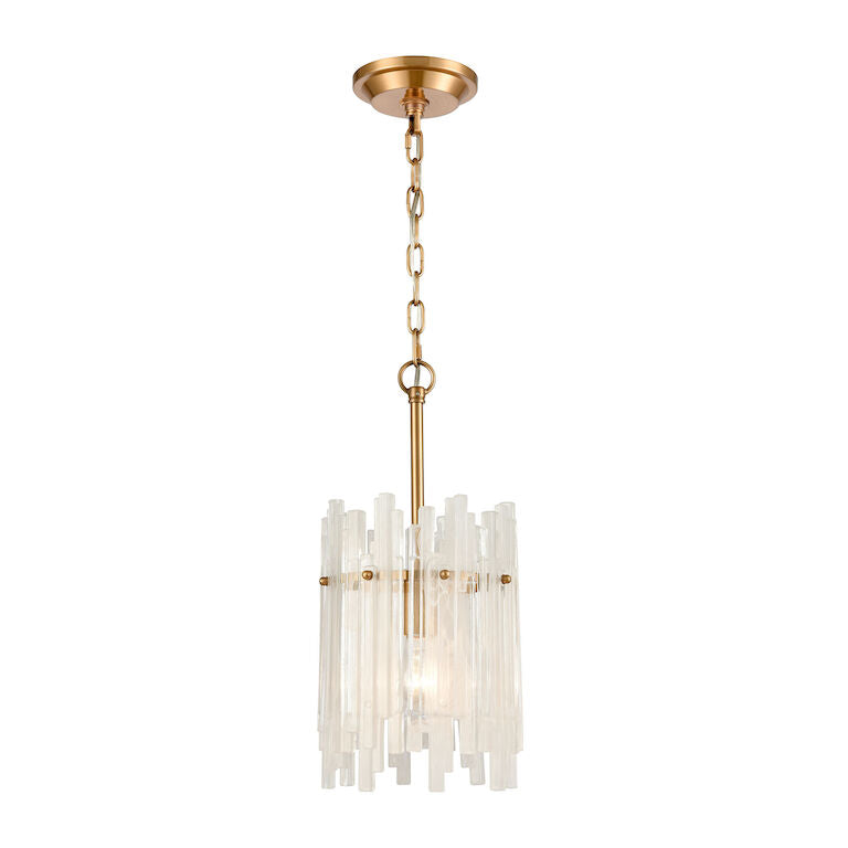 BRINICLE 8'' WIDE 1-LIGHT MINI PENDANT---CALL OR TEXT 270-943-9392 FOR AVAILABILITY