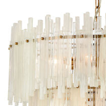 BRINICLE 26'' WIDE 18-LIGHT CHANDELIER---CALL OR TEXT 270-943-9392 FOR AVAILABILITY