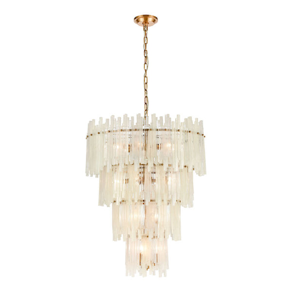 BRINICLE 26'' WIDE 18-LIGHT CHANDELIER---CALL OR TEXT 270-943-9392 FOR AVAILABILITY