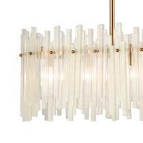 BRINICLE 36'' WIDE 6-LIGHT ISLAND CHANDELIER---CALL OR TEXT 270-943-9392 FOR AVAILABILITY